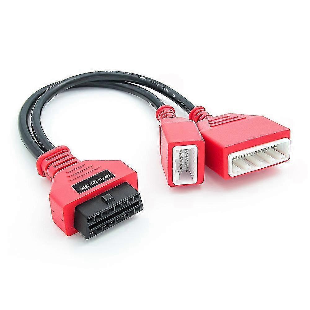 Adding Key No Need Password Work With Autel IM508 IM608 Lonsdor K518SE For Nissan Sylphy 16pin Cable 16+32 Gateway Adapter
