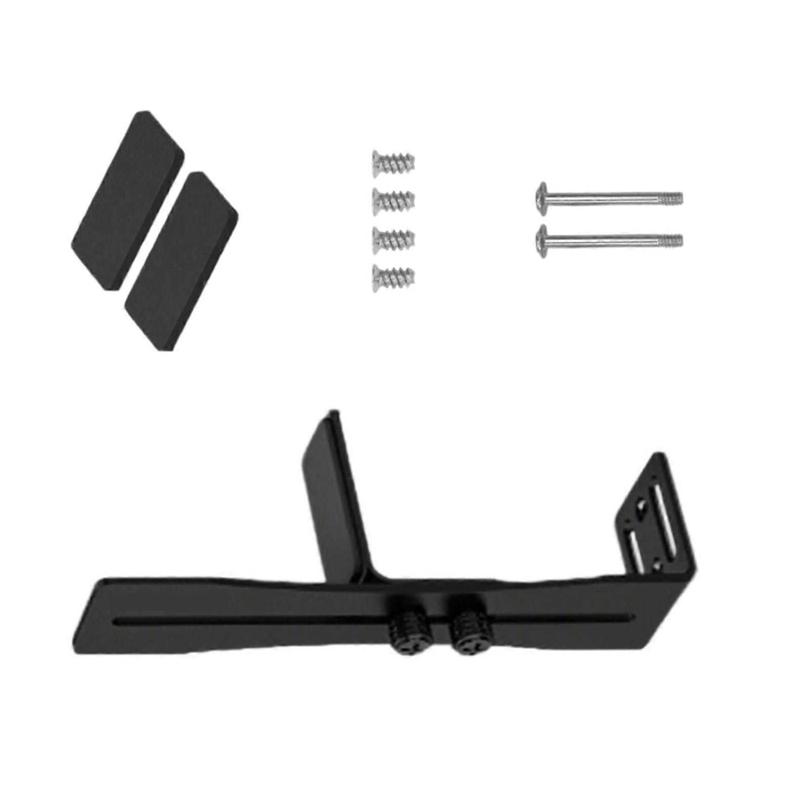 Aluminum L-shaped Graphics Card Holder Desktop PC Case GPU Support Video Card Stand Side Mounting Bracket for PC  Black