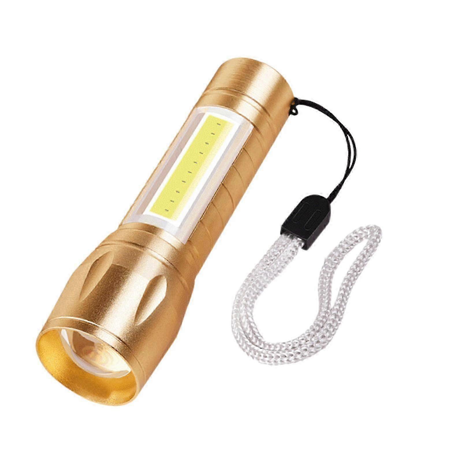 1000 Lumens Super Bright Rechargeable LED Flashlight with 3 Modes - Zoomable & Handheld
