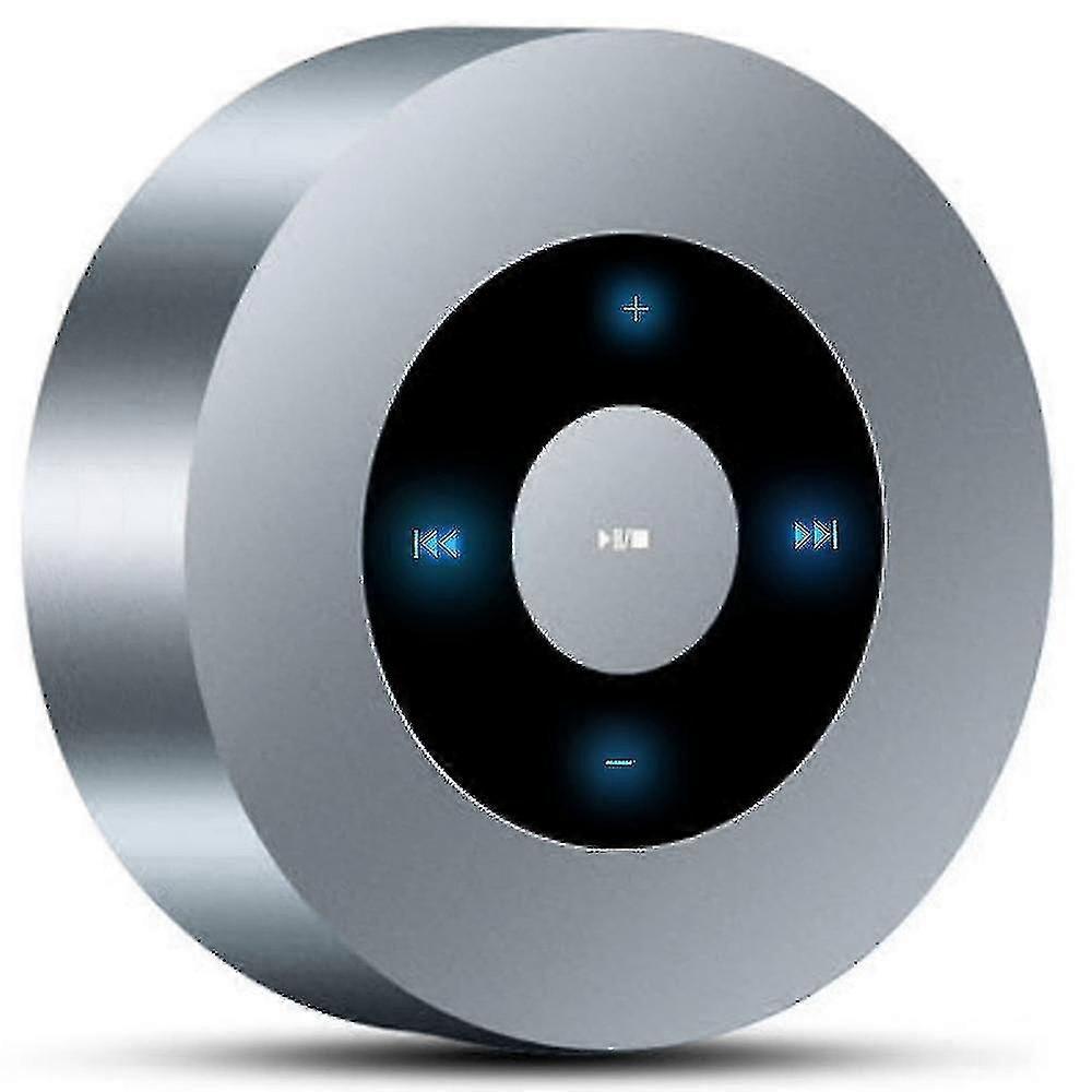 Wireless Bluetooth Speaker,mini Portable Circular Speaker With Led
