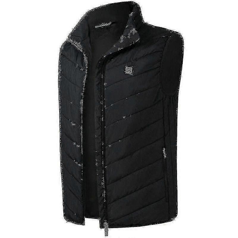 Men Winter Warm Electric Vest Usb Heated Jacket