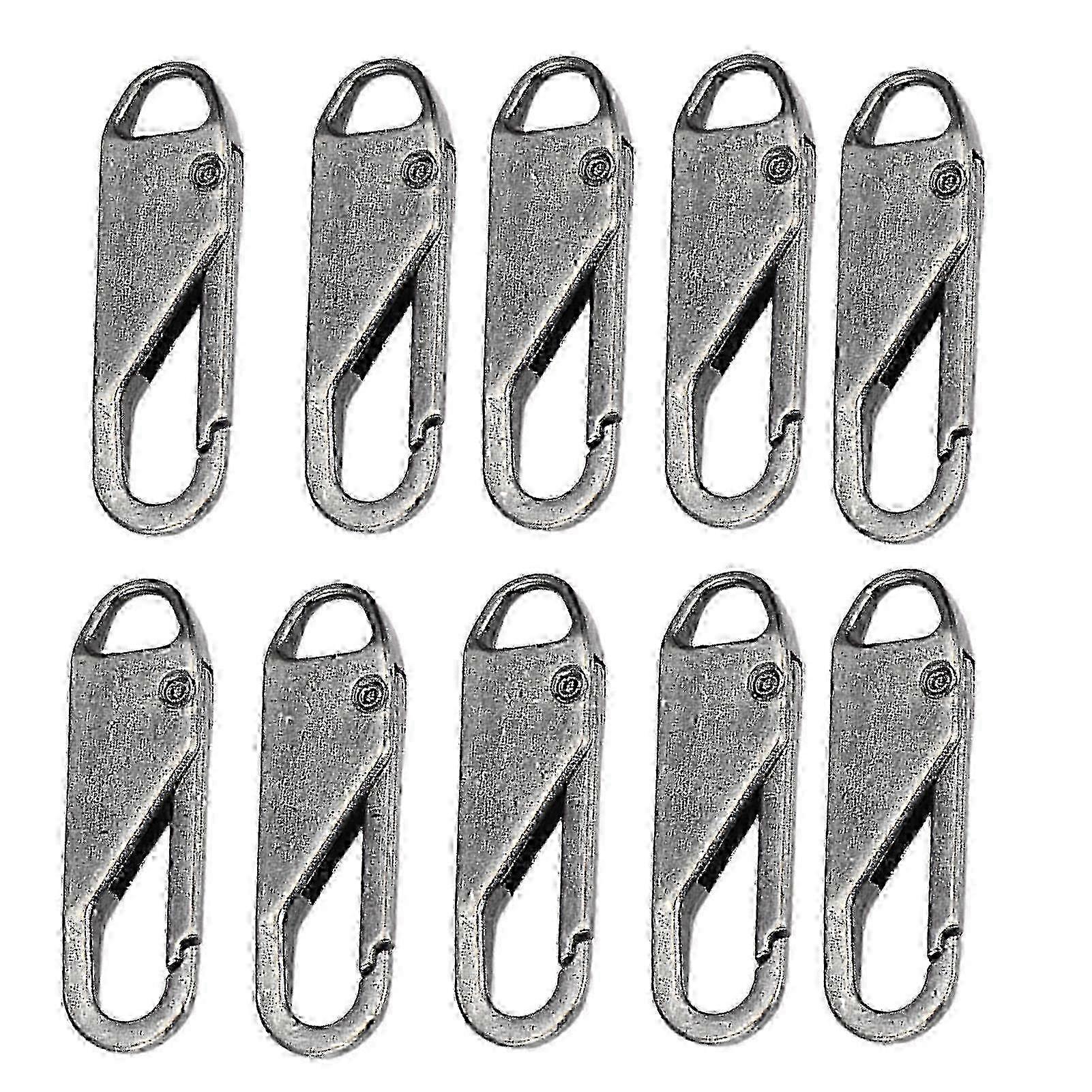 Detachable Zipper Head High Elasticity Eco-friendly Reusable Zipper Puller for Zipper Slider - 5pcs/10pcs/20pcs