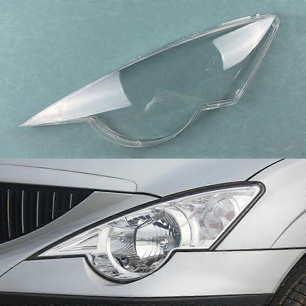 For Ssangyong Actyon 2006~2011 Car Accessories Headlamp Shell Headlight Lens Cover Transparent Lampshade Plexiglass