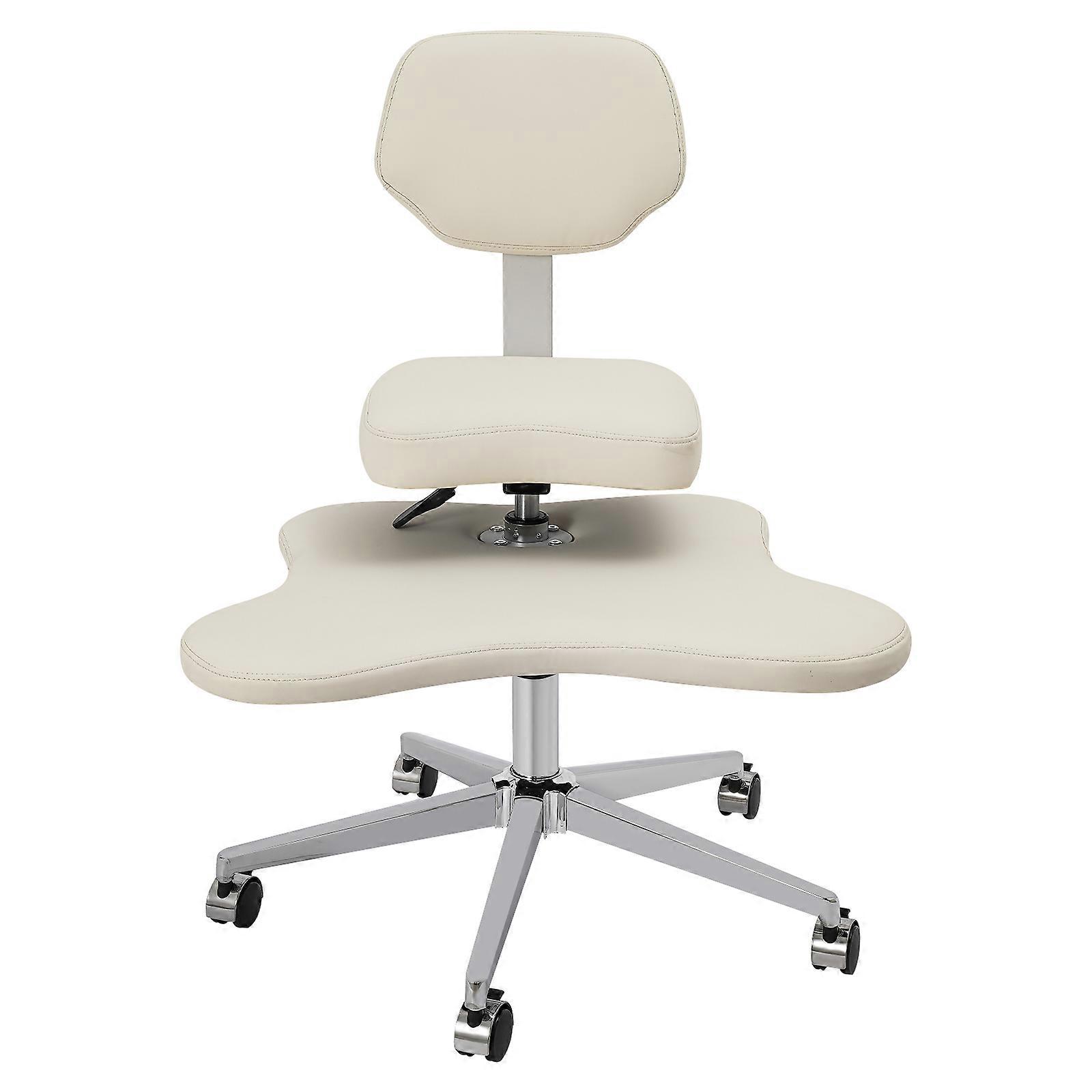 Kontorstol med justerbart sete, ergonomisk kontorstol med kryssbein