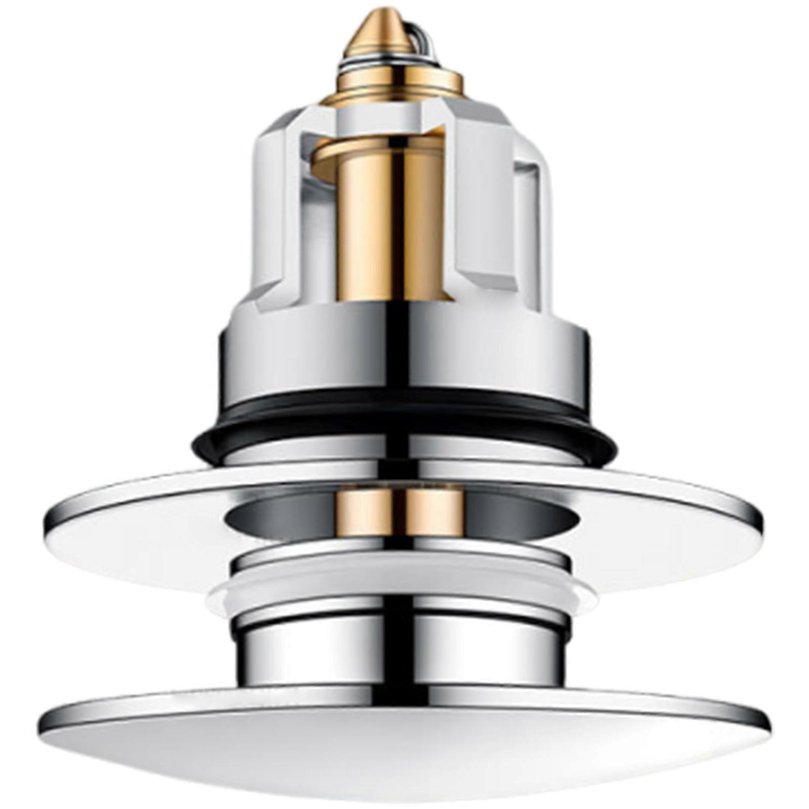 Copper Kitchen Sink Drain Strainer AntiClogging Sink Stoppers Sink Bounce Cores Strainer Basket Filter Easy to Use  silver