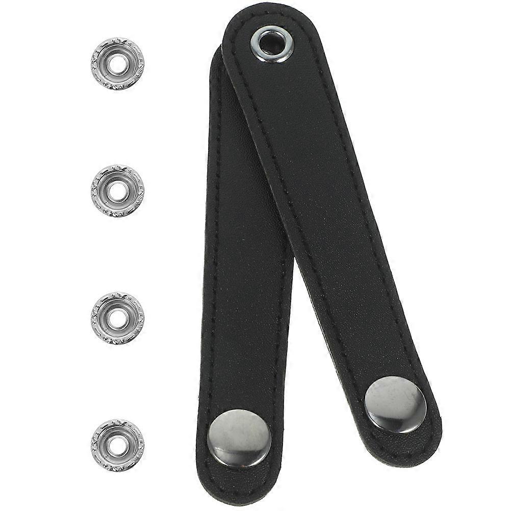 2 Pcs Accordion Belt Strap Replacement For Accordion Performances Black Durable Synthetic Secure Fit