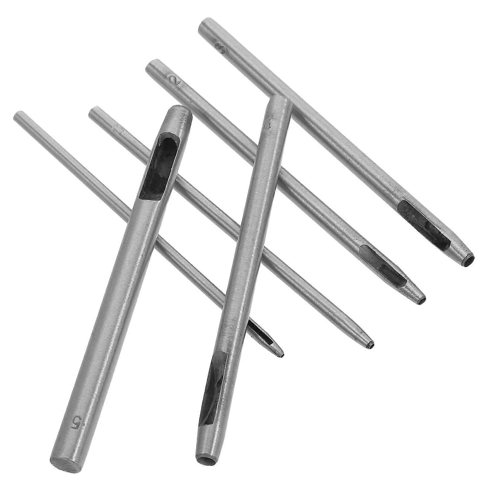 Punch 6Pcs Hollow Hole Puncher Tool for Crafting Durable Projects