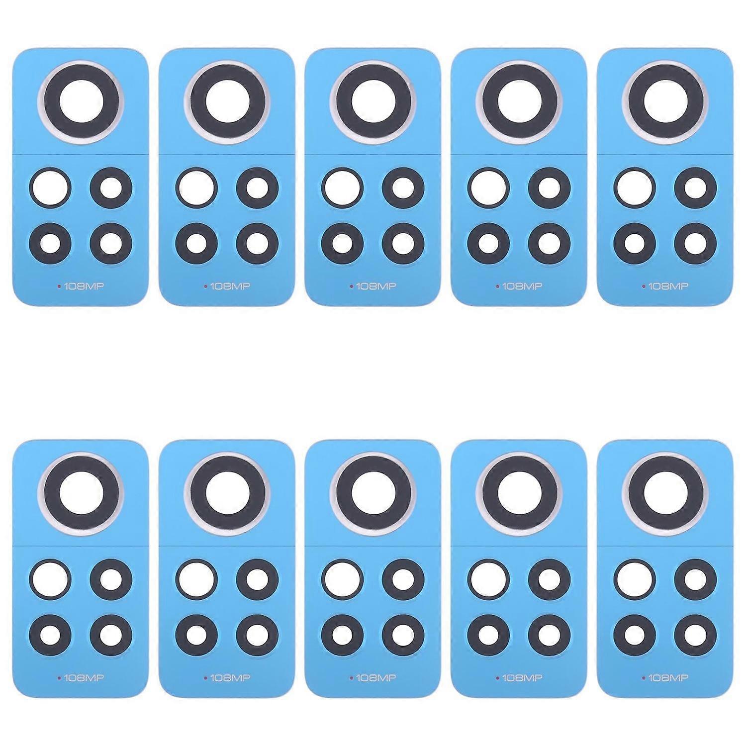 For Xiaomi Redmi Note 12 Pro 4G 10pcs Back Camera Lens
