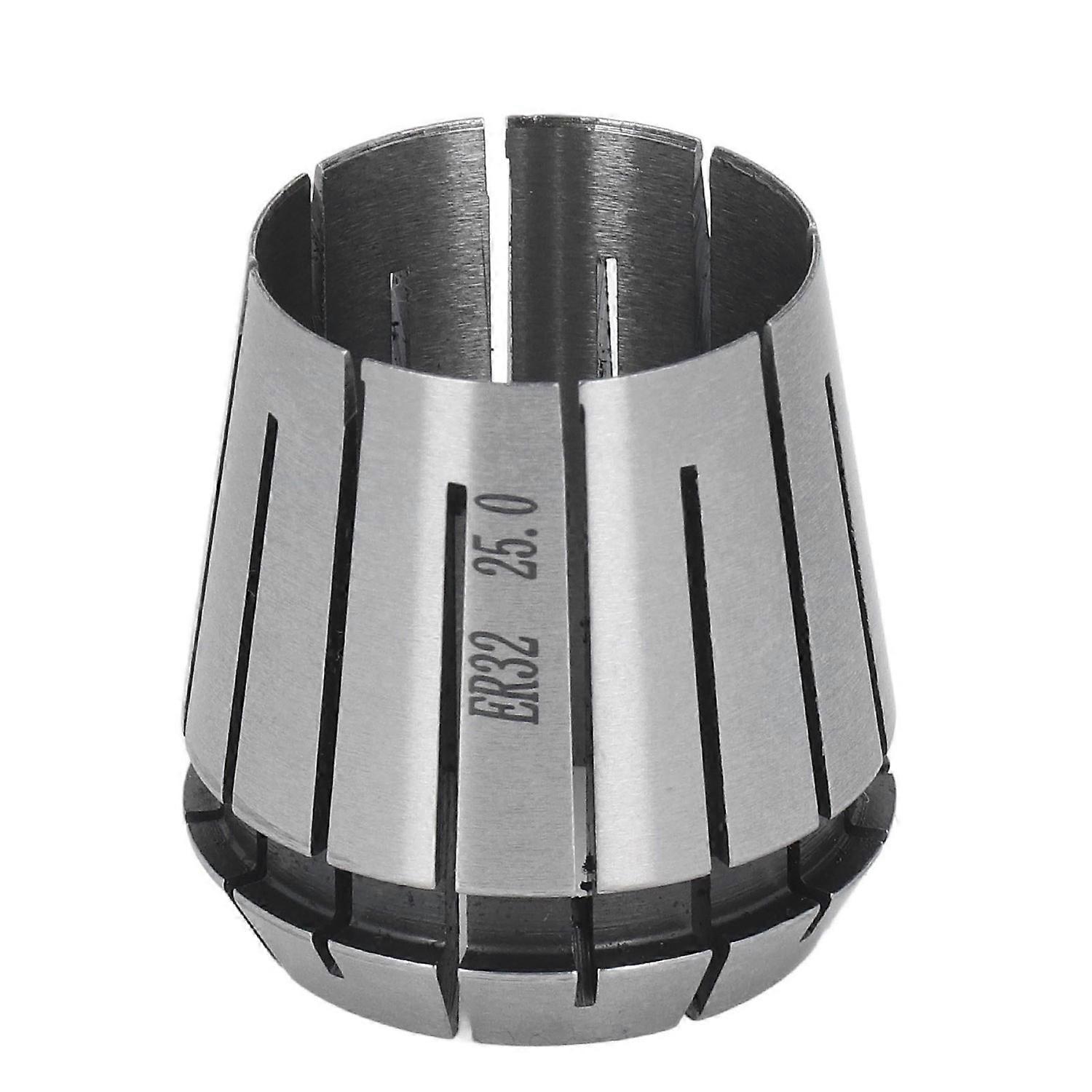 Collet Chuck Spring Collet Cemented Carbide ER32 Clamp Lathe Accessory for Milling Machine 25mm / 0.