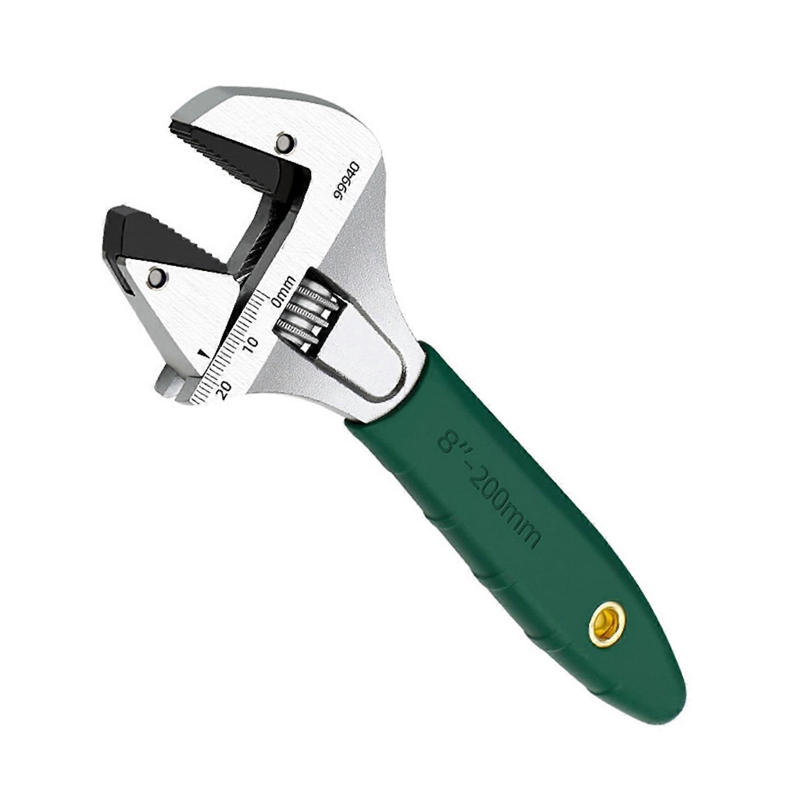 Multifunction  Quick Adjust Wrench Comfortable Grip Adjustable Spanner with Ergonomic Handle Simple Operate for nut  & Bolts  8 inches