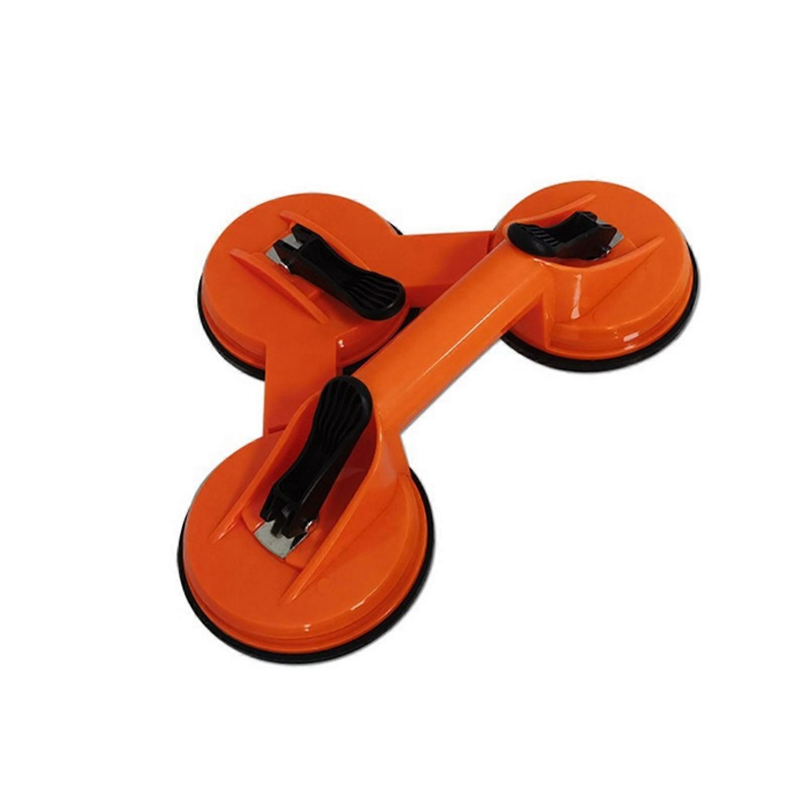 Aluminum Vacuum Plate Handle Glass Suckers Suitable for Floor Gaps Fixing & Dent Pulling Convenient Storage Portability Multicolor