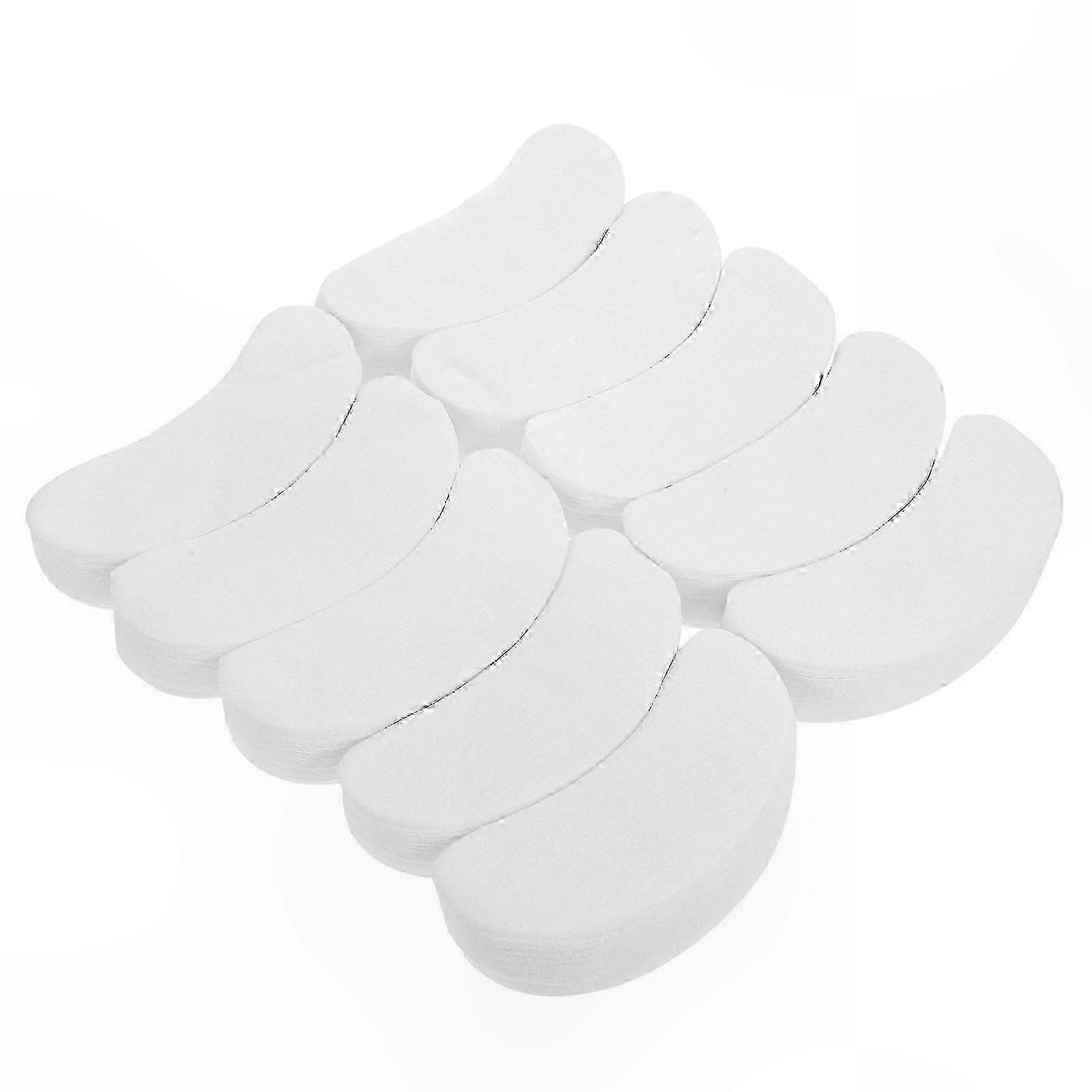 1000Pcs Soft White Eye Mask Paper for General Use with Skin-Friendly Non-Woven Fabric