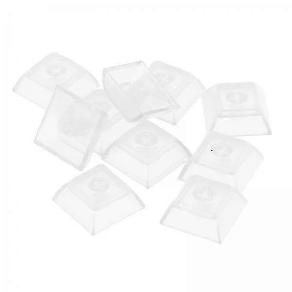 m 2x10x 1U Clear Keycaps PBT for Cherry Gaming