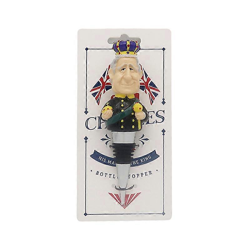 Flaskekork - Kong Charles III 1-pakning