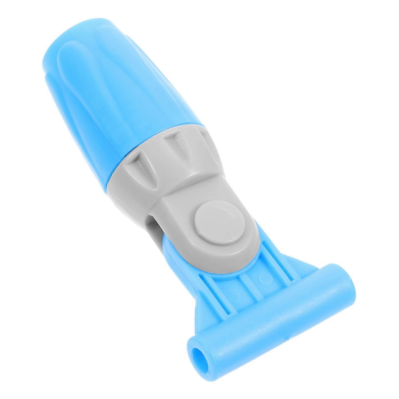 Rotatable Mop Pole Clamp with Lightweight Handle Clip for Easy Broom Replacement in Home and Commercial Cleaning