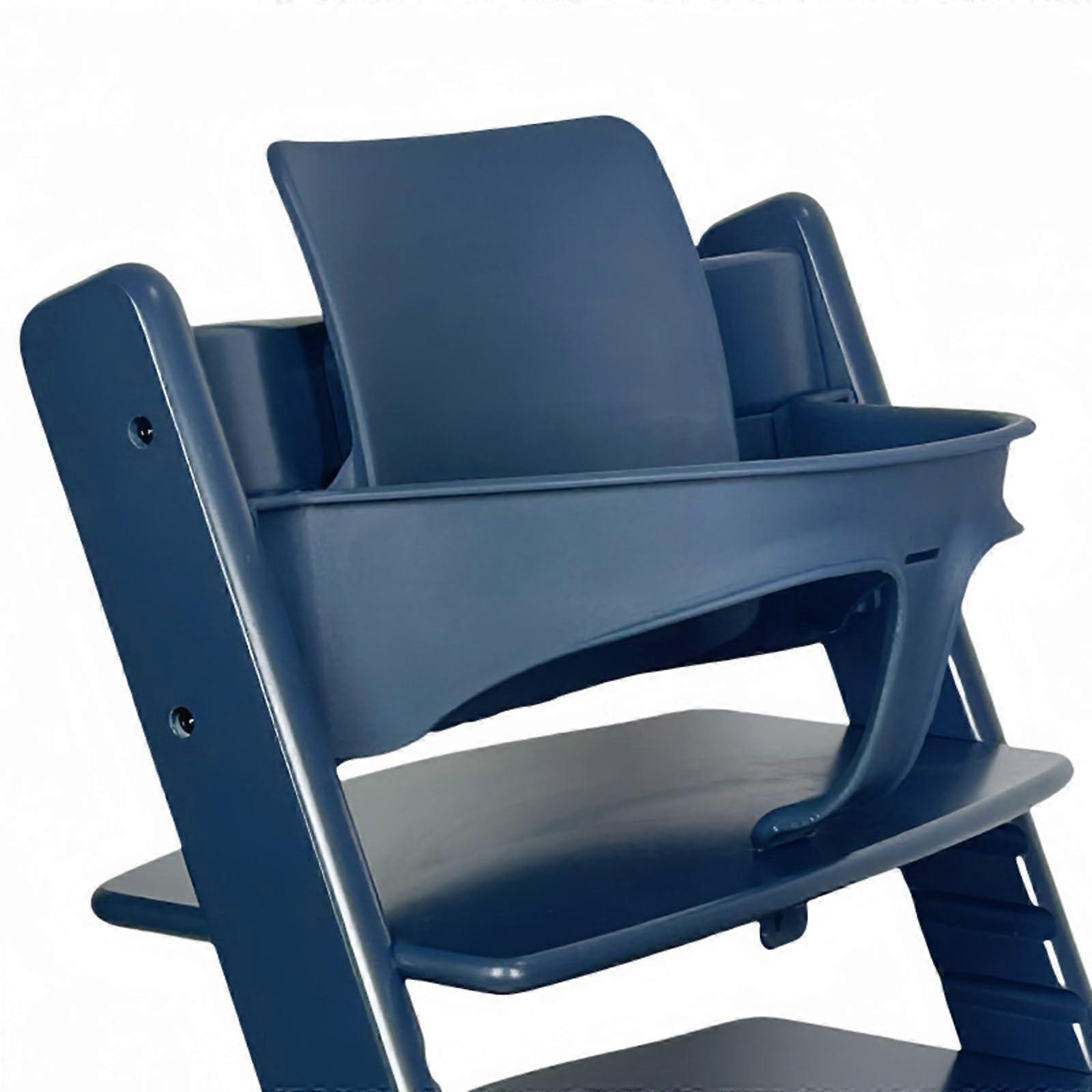 Children's Highchair Fence Ergonomic Lightweight Portable Backrest For Travel Adjustable Toddler Seat Guardrail Blue