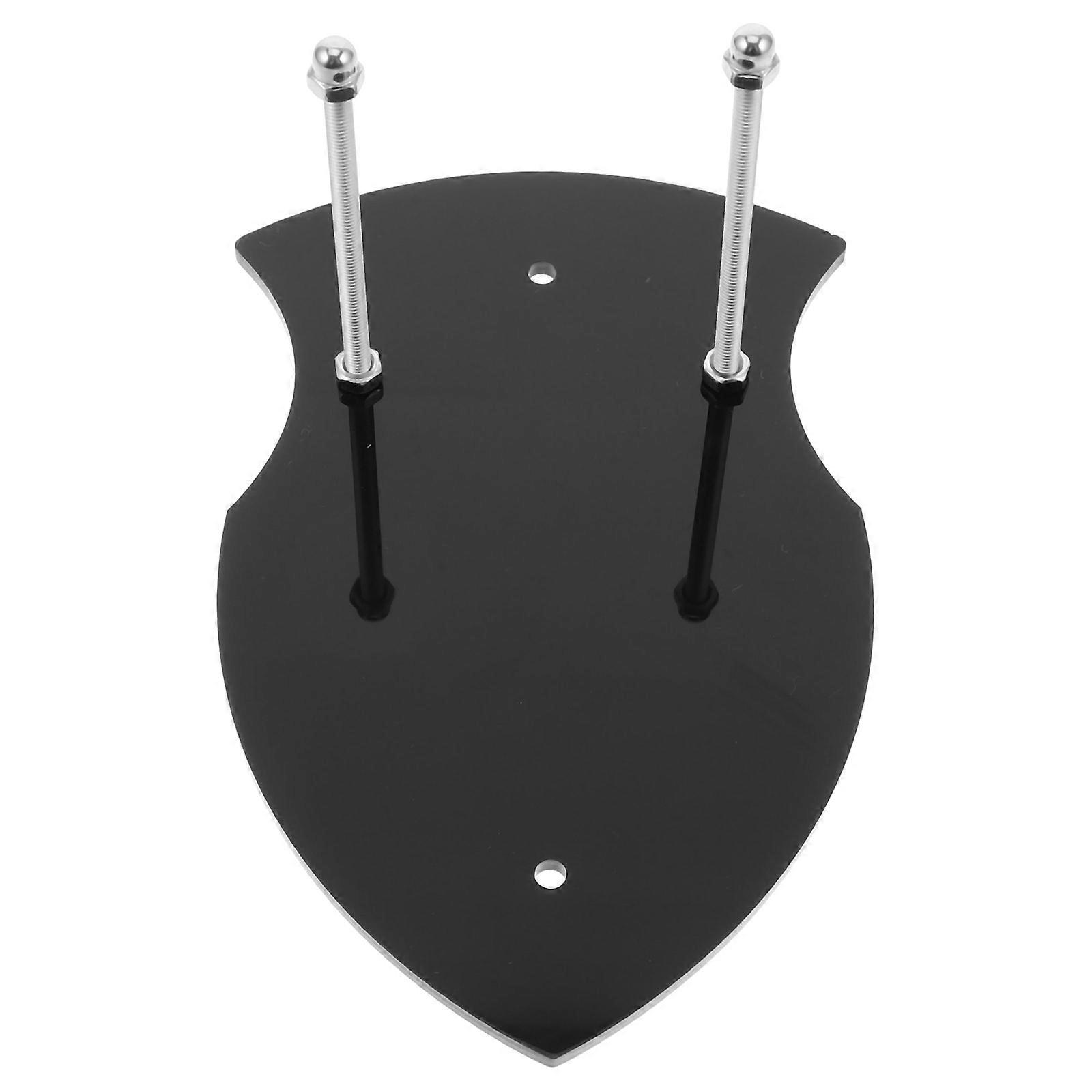 Sword Wall Mount Display Holder Wall Mounted Sword Rack Black