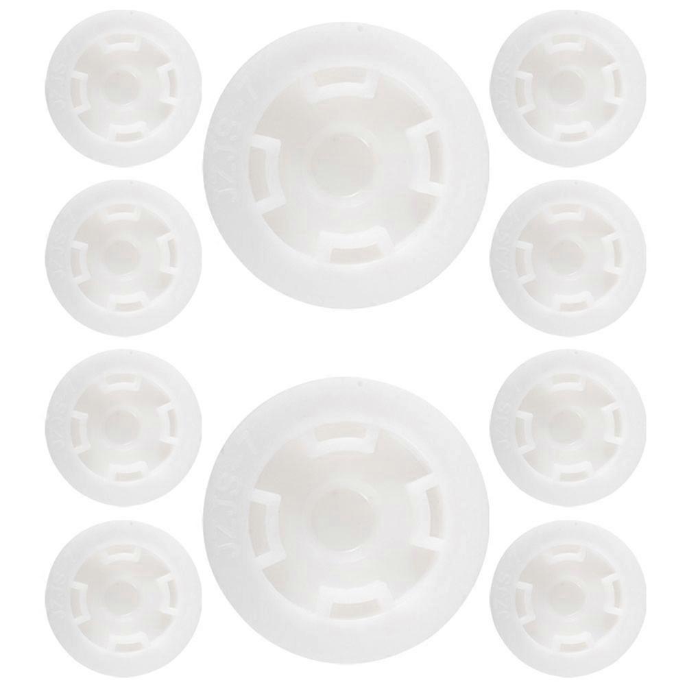 Threaded Plastic Barrel Caps Drum Bung Plugs for Leak Prevention 12Pcs