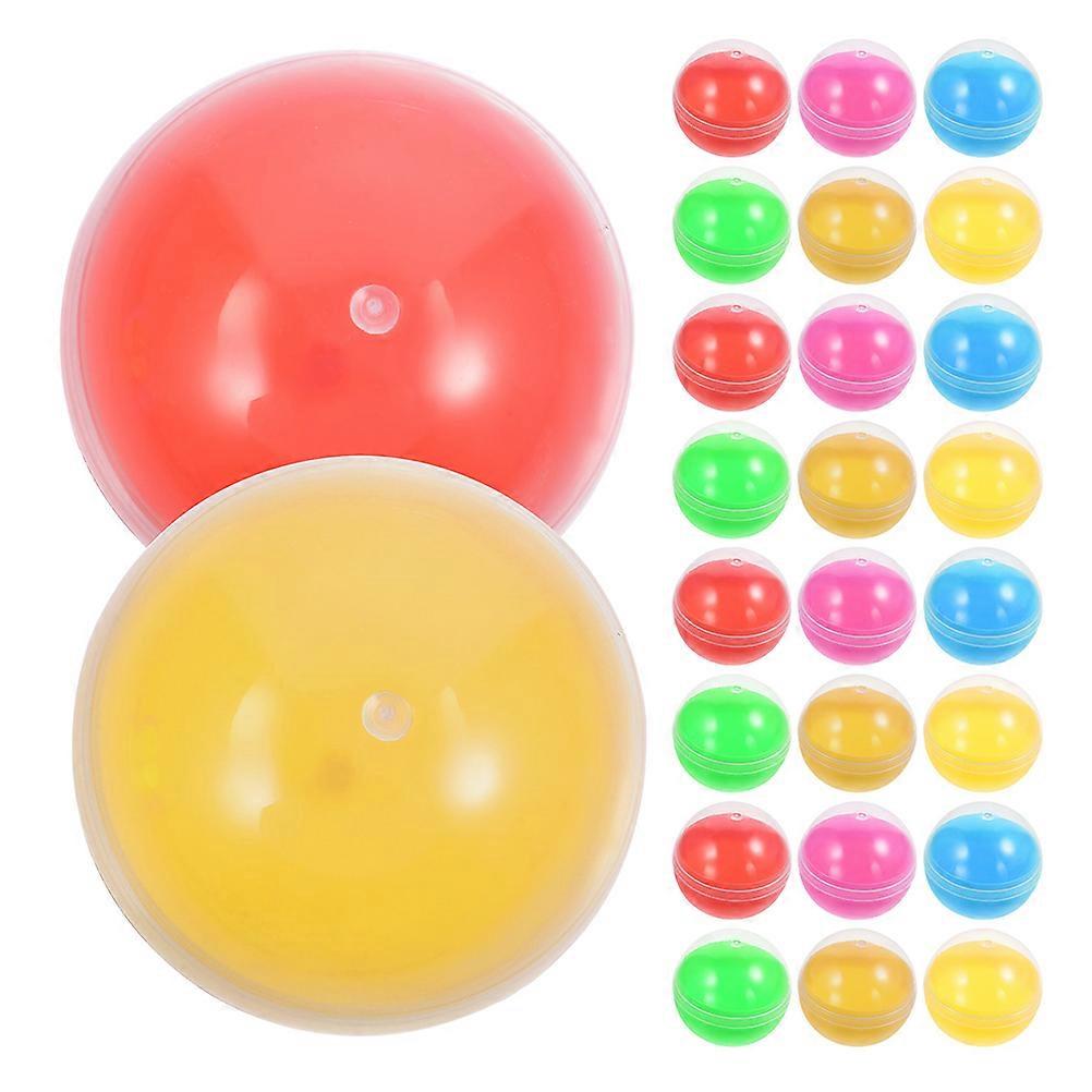 Plastic Vending Machine Capsules for Party Fun Prize 60Pcs Pack