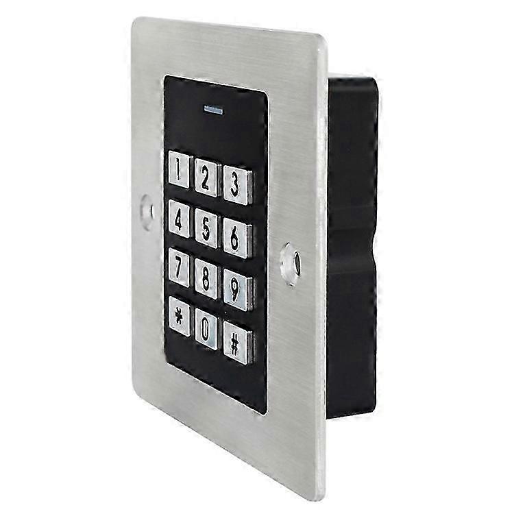 EK3 Waterproof WG26 Embedded Door Access Control Keypad Metal Shell for Garage Door / Gate Opener, Support 1000 Users Edition 1128