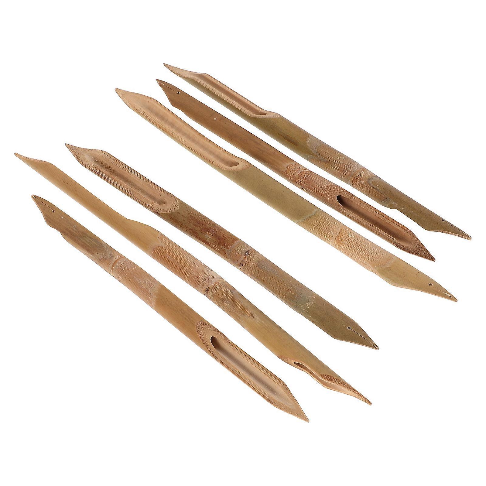 Clay Bamboo Hole Punch Tools for Pottery 6Pcs Set