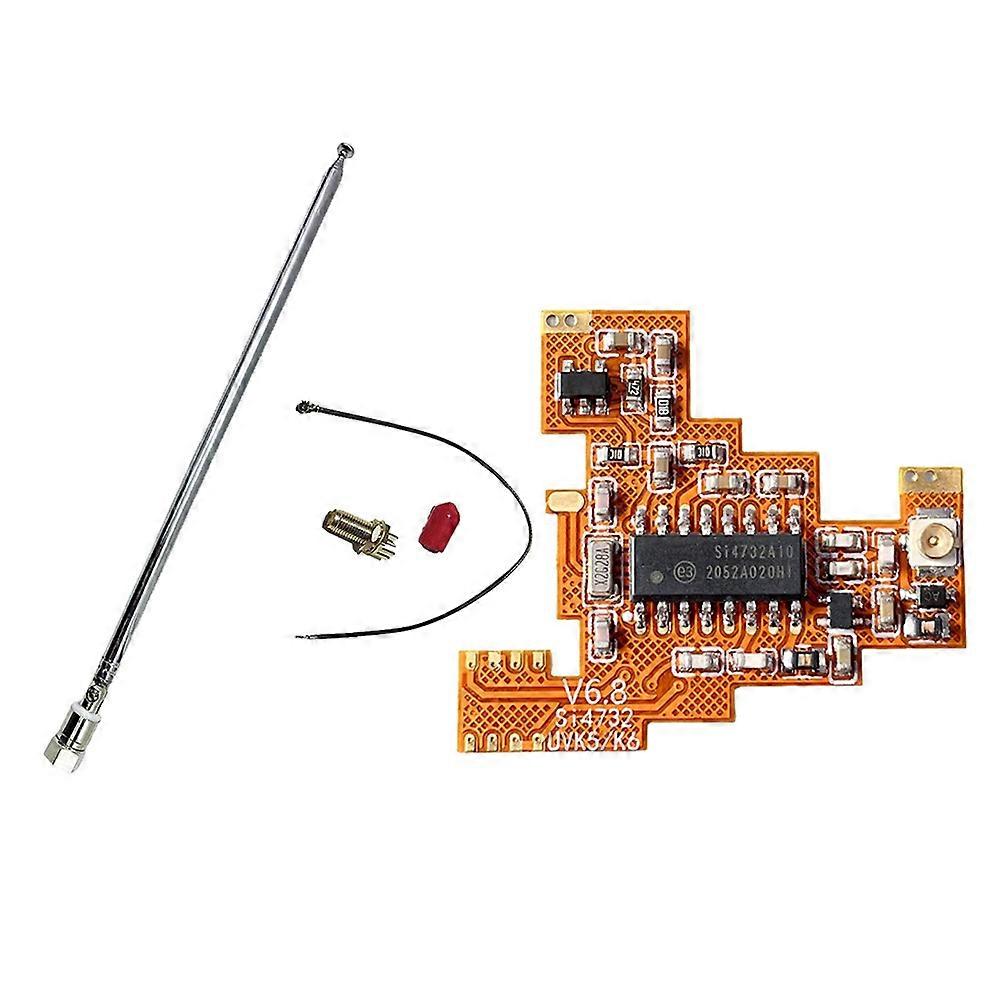 SI4732 V6.8 FPC Modified Module+Antenna for Quansheng UVK5 K6 HF Shortwave Full Band Reception/Single Sideband Reception