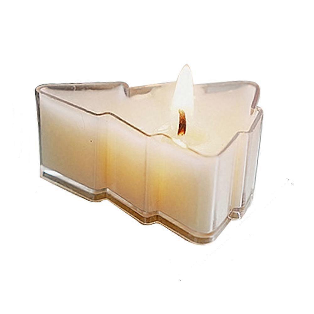Christmas Tree Shaped Scented Aromatherapy Candle Soy Wax Long-Lasting Scented Decorative Candles Festive Home Party Decoration