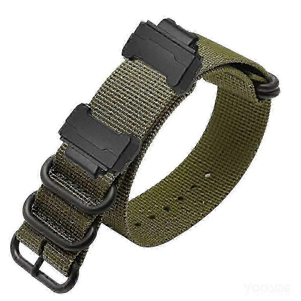 Replacement Nylon Strap for G-SHOCK DW-6900 with Adjustable Metal Buckle