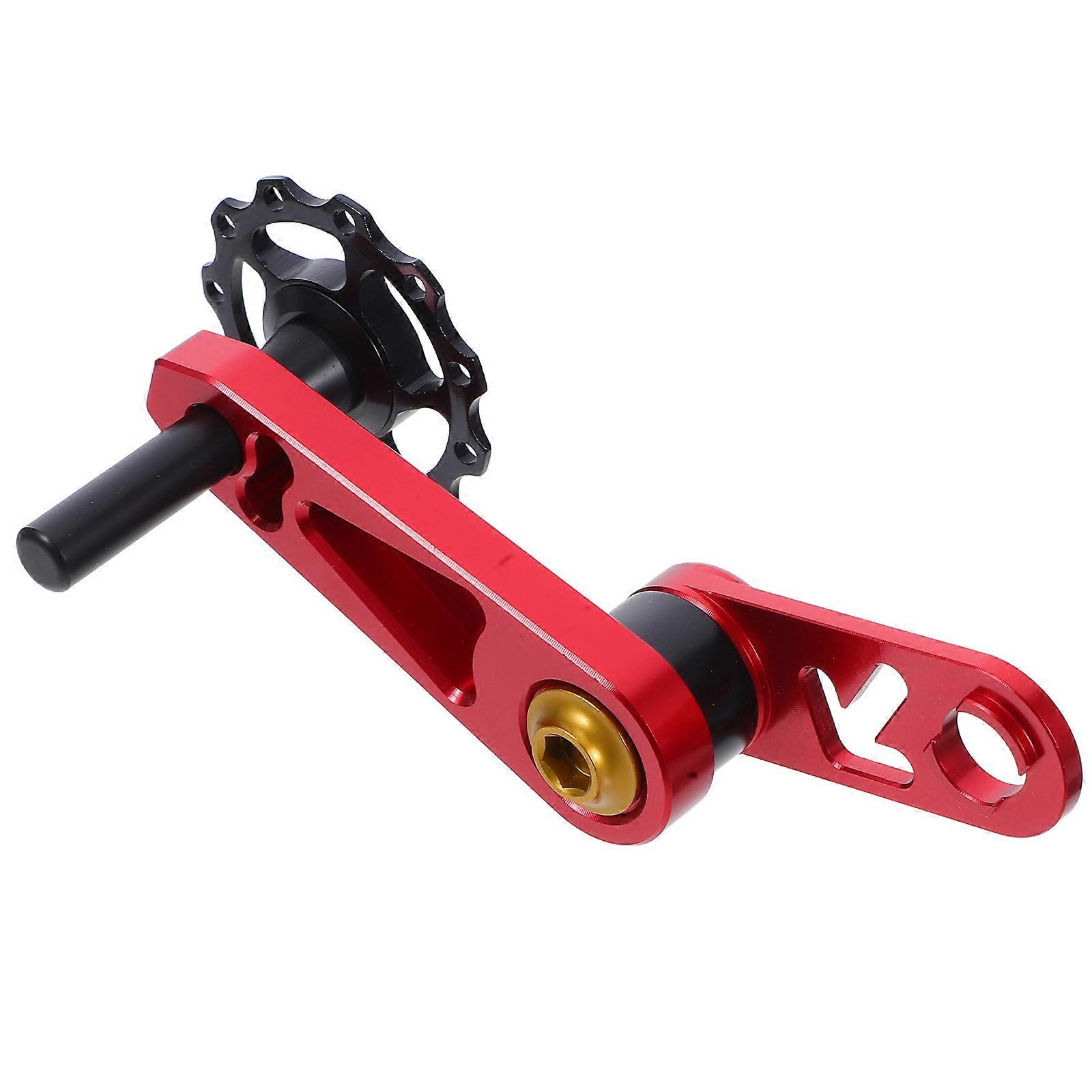 Folding Bikes Chain Tensioner Single Speed Chain Adjuster Red