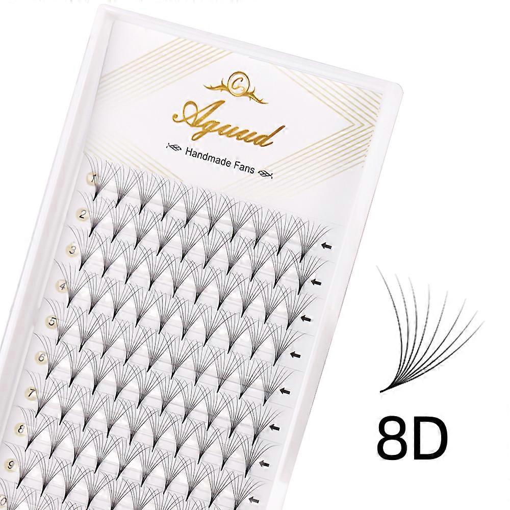 No Glue Sunflower Eyelash Extensions Kit 288 Clcomters 24 Rows Individual Lashes with Tweezers