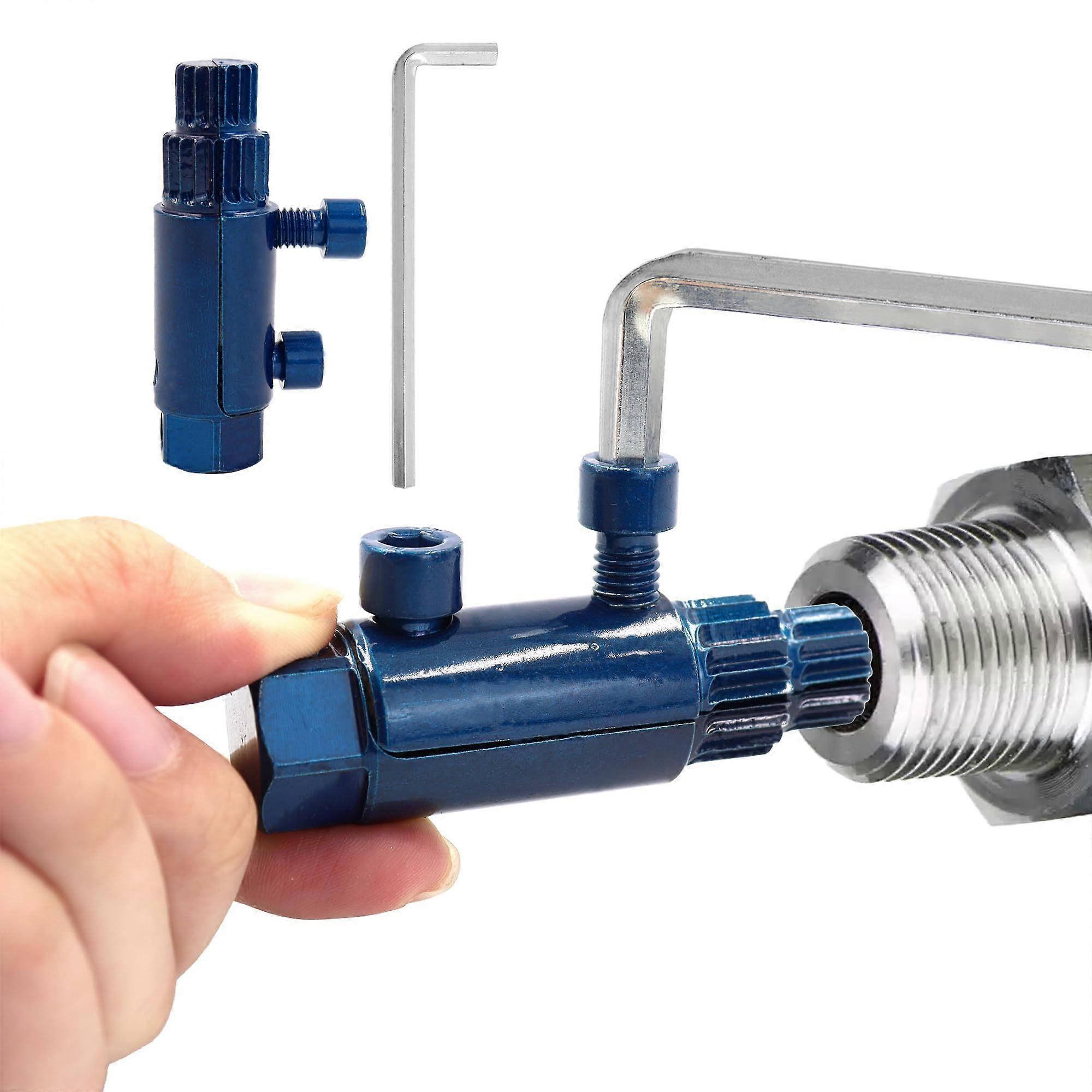 Pipe Extractor Tool for 0.5 and 0.75 Inch Broken Pipes, Bolt Extractor Kit for Plumbing Repairs