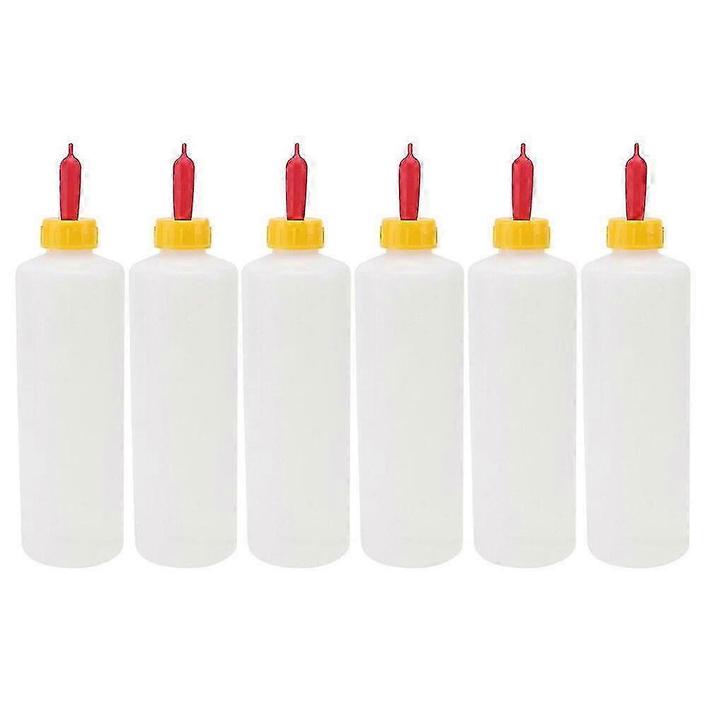 6 stk tåteflaske lammesmokkflasker Lammeflaske Dyrepleieflaske Lammesmokkmater