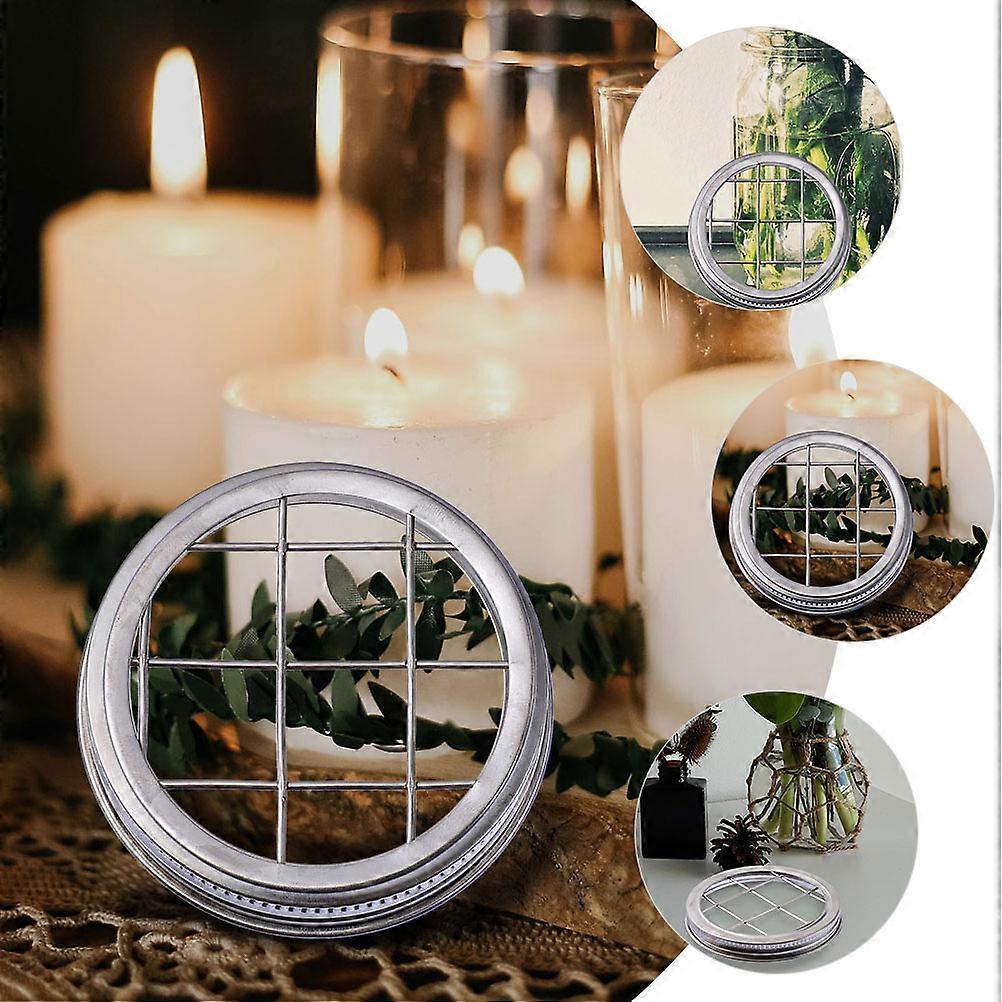 Versatile Sprouting Lid For Glass Mason Jars 7.5x7.5cm Year-Round Sprouting 1 Set