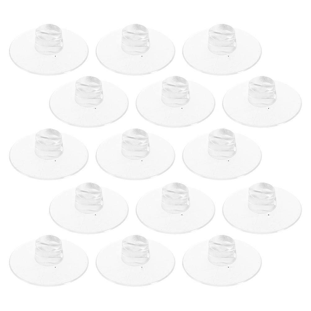 Transparent Suction Cup Cable Management Clips for Bathroom 15Pcs