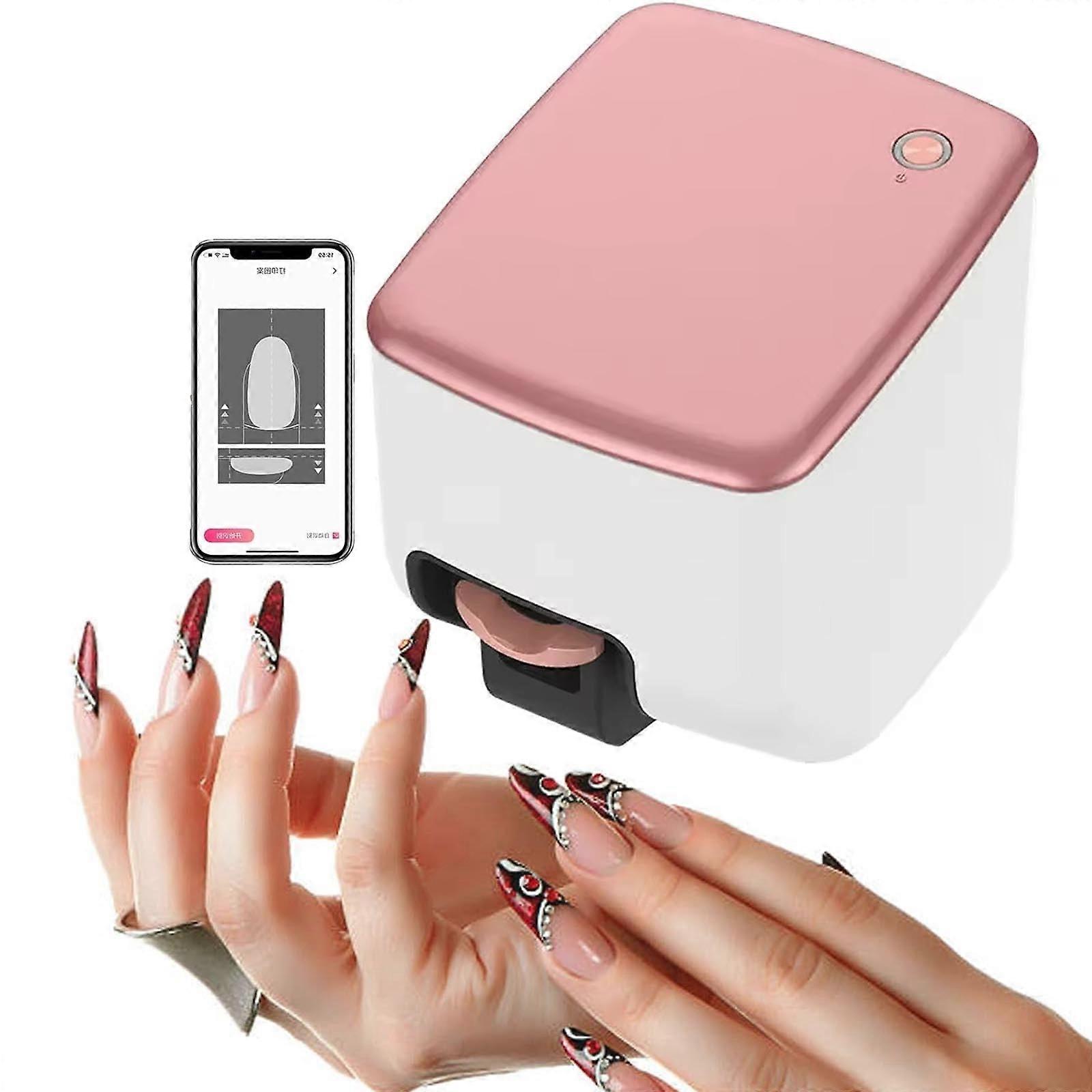 Nail Art Printer with 10s Printing, 4800dpi UltraHD, Smart App Control, Auto Size Detection