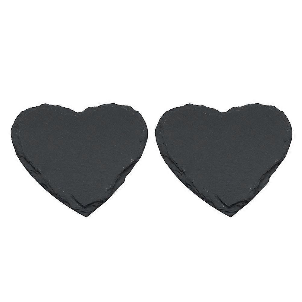 Heat Insulation Pads Natural Rocks Coasters for Kitchen 4Pcs