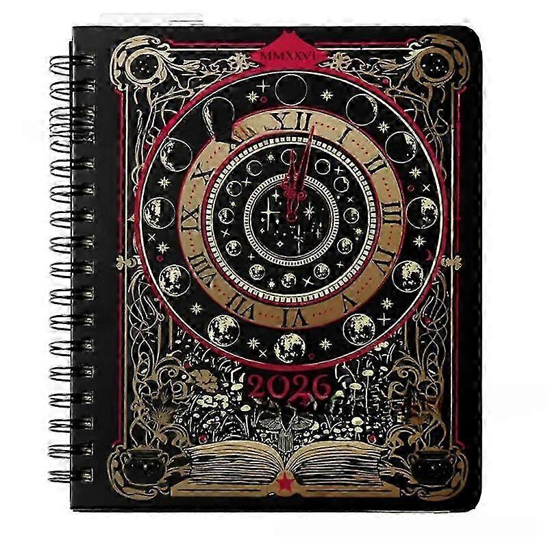 2026 Daily Planner with Bleed Resistant Paper, Hardcover  Organizer for Work and Study