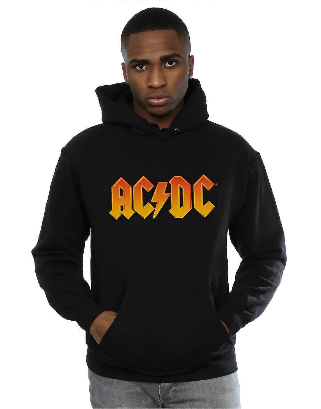 AC/DC Men's Fire Logo Hoodie