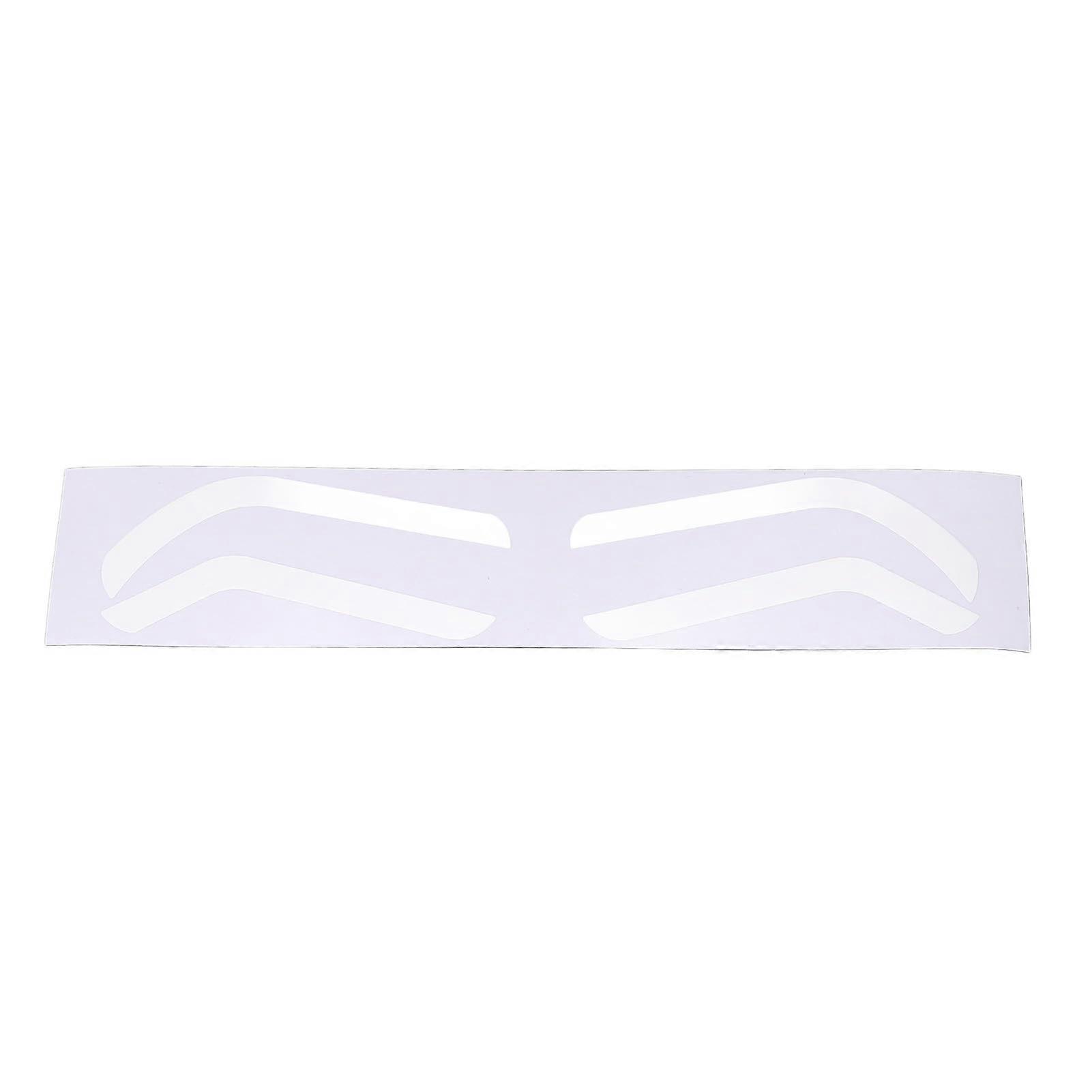 Eyebrow Stencil Stickers 100 Sheets Disposable SelfAdhesive Templates for Microblading Artists Style A