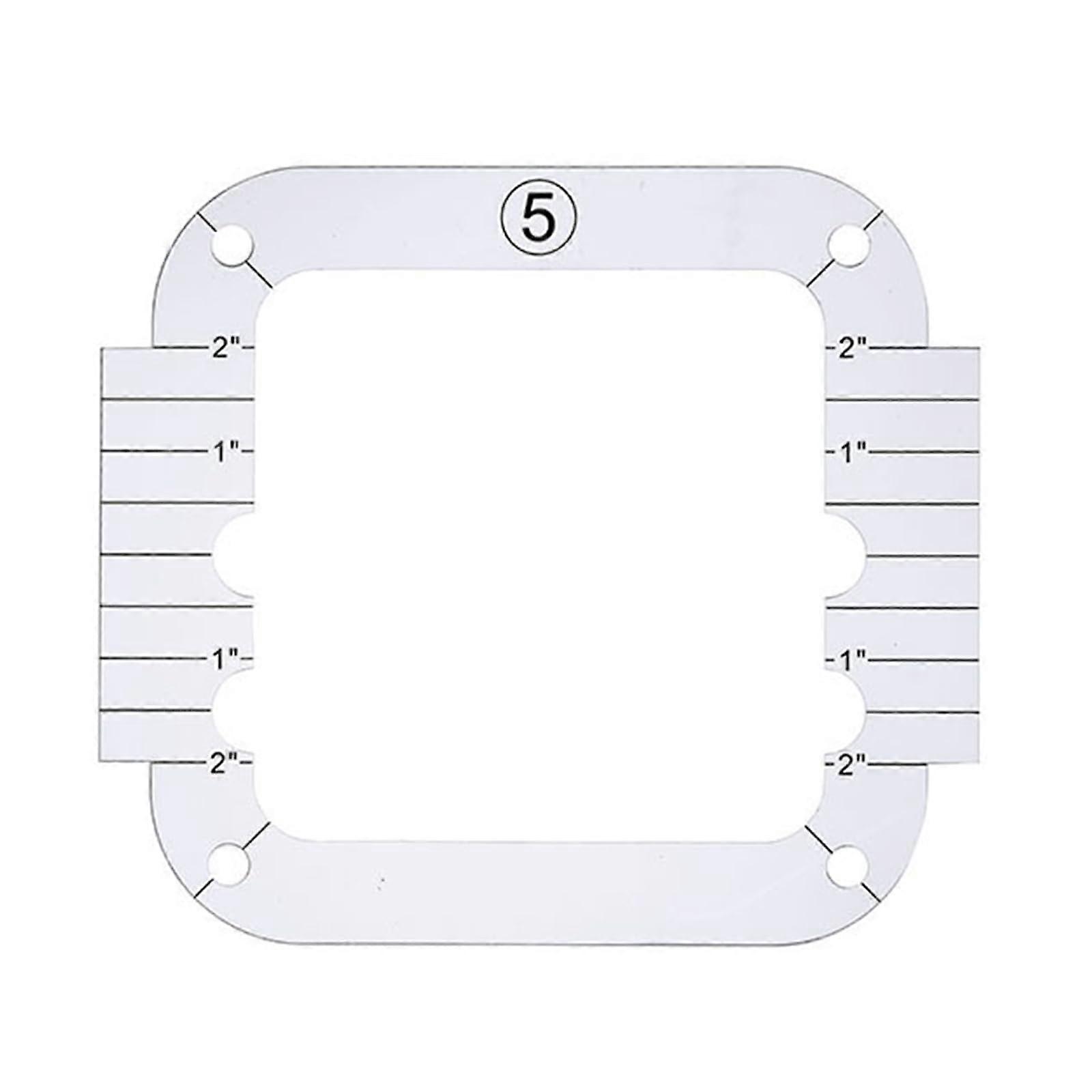 Sewing Quilting Ruler Acrylic Patchwork Cutting Guide for Tailors and Fabric Craft Projects