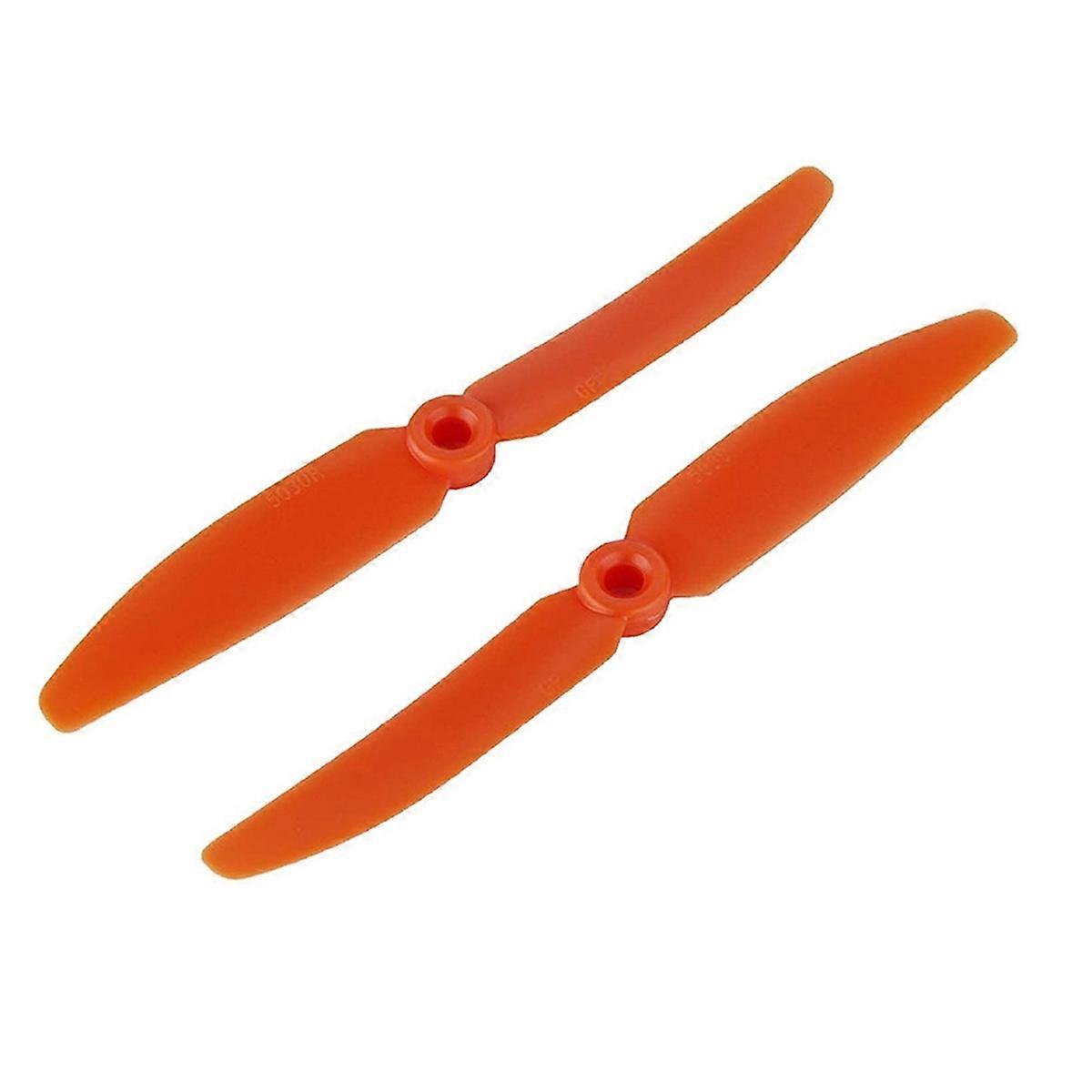 Plastic Propeller Props 5030 for Mini Quadcopter 4Pairs Orange