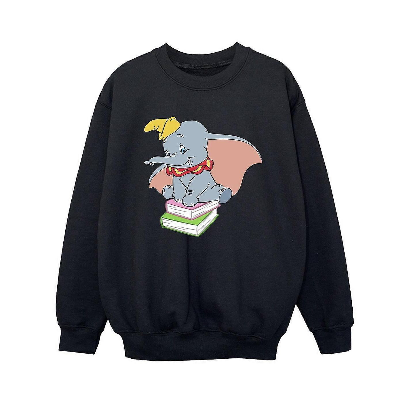 Disney Boys Dumbo sentado en libros Sudadera