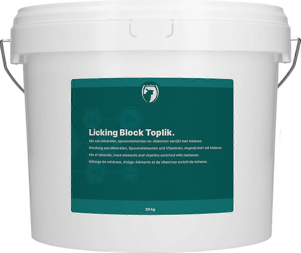 Excelente bloco de sal mineral Toplik (ovelhas/cordeiros) 20 kg