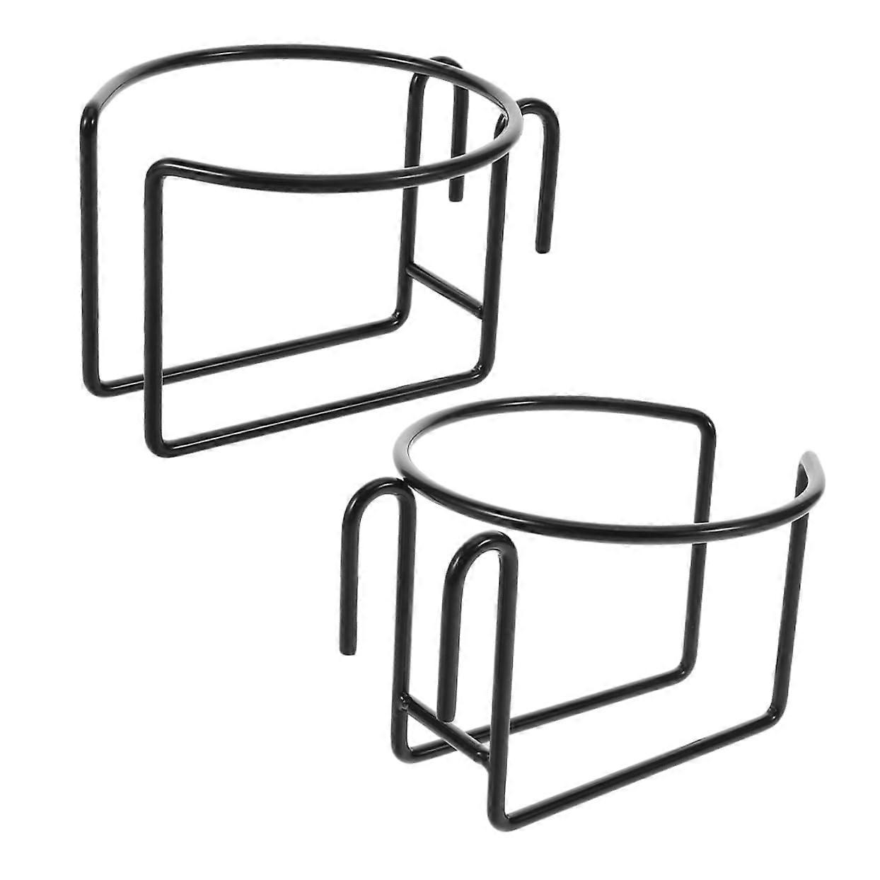 2pcs Wall Mounted Cup Holder for Shopping Carts, Durable Drink Holder with SpaceSaving Design