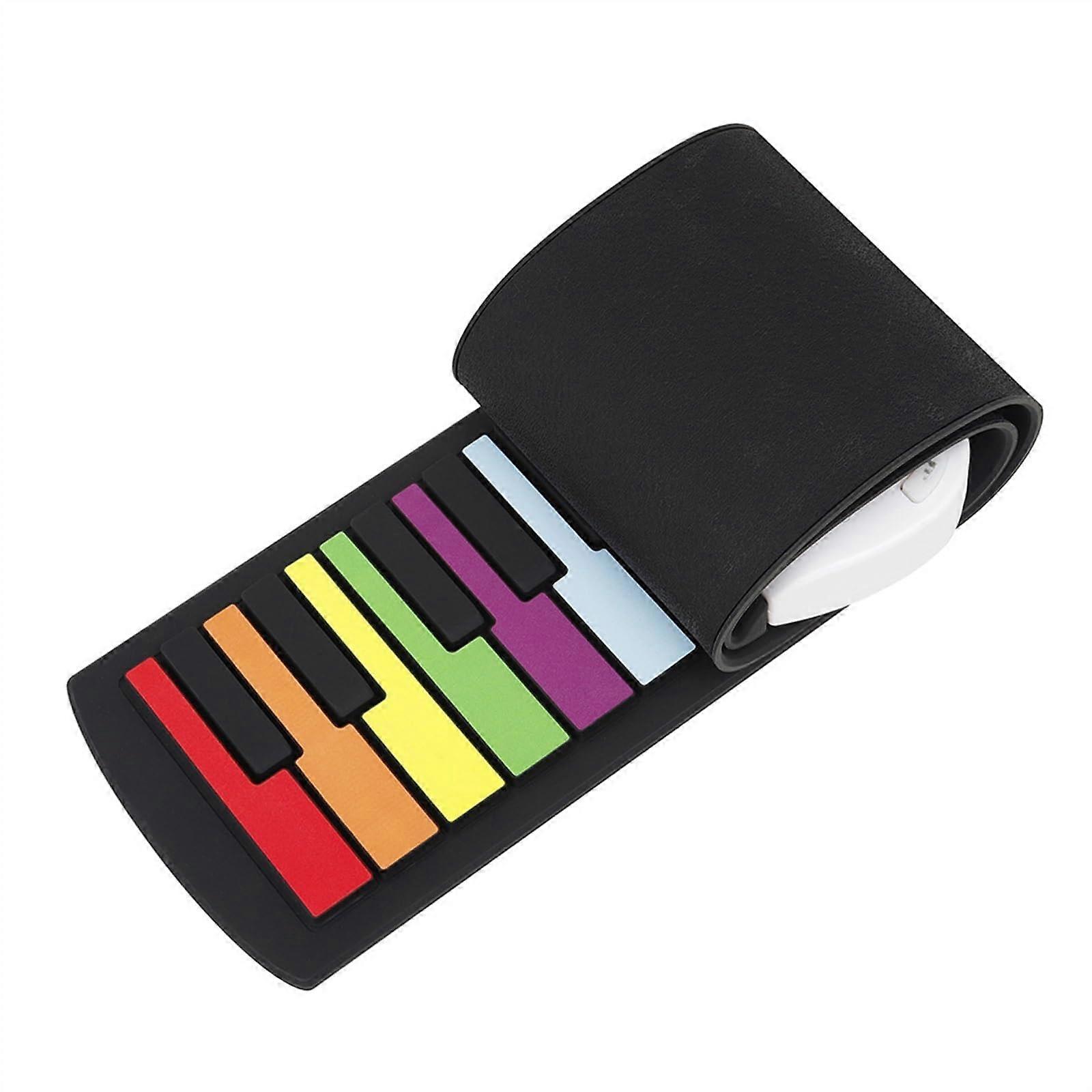 49 Key Roll Up Piano with Recording Function for Beginners, Foldable Silicone Keyboard
