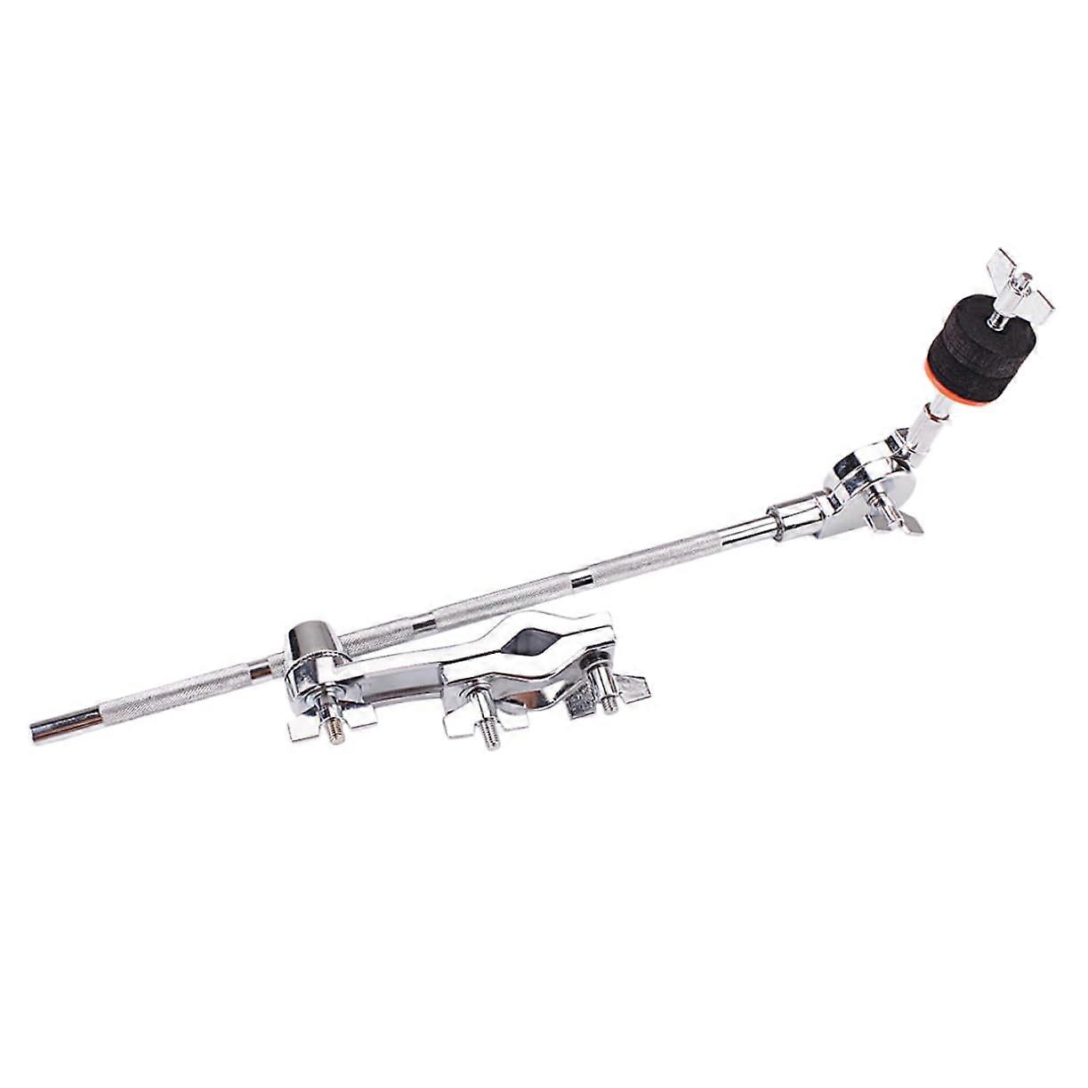 Adjustable Drum Boom Arm Clamp with Rack Stand for Flexible Cymbal Positioning and Secure Lock