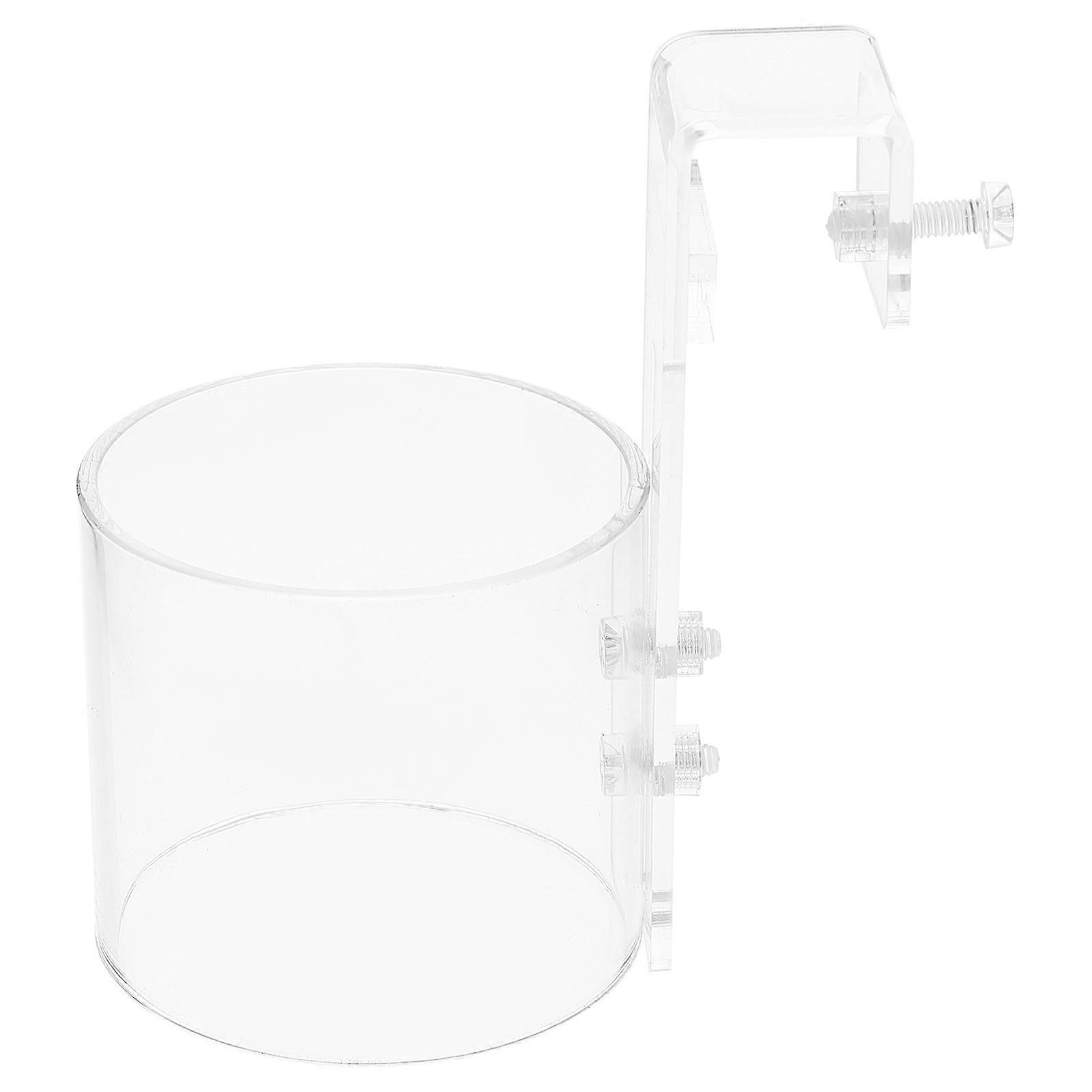 Acrylic Fish Feeding Ring Fish Feeder Tool for Aquarium 1Pcs