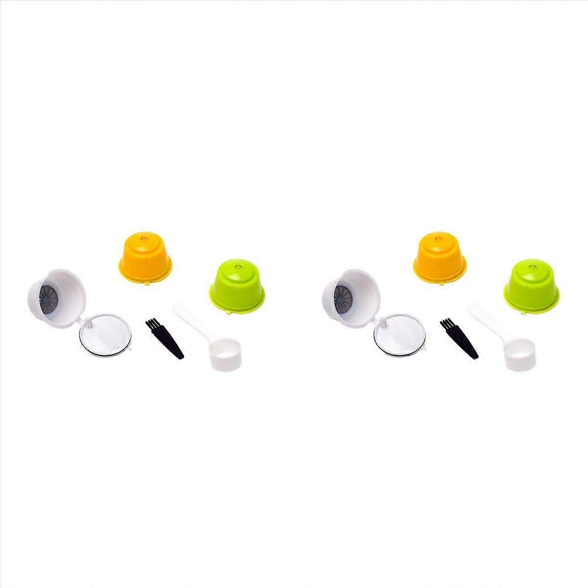3 Pcs Coffee Capsules Refillable Coffee Capsules Pods for 