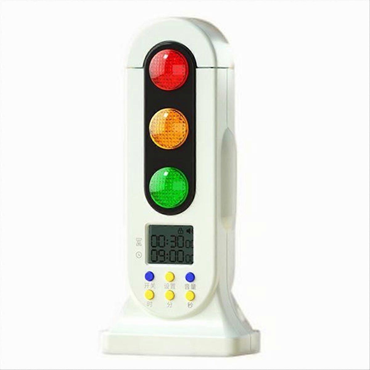 Traffic Light Timer Kids Educational Study Timer Management Tool Double Modes Count Down Timer for Classroom School B