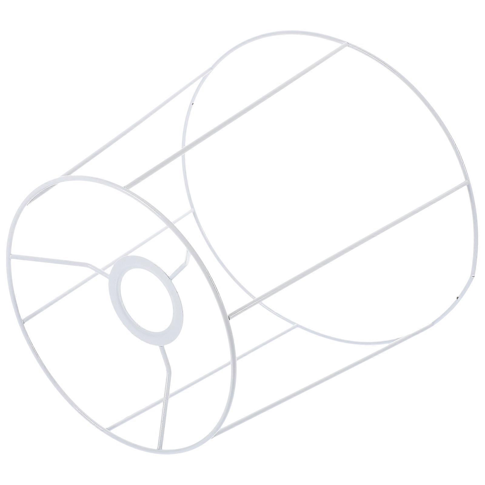 Lampshade Frame Iron for Lights Compatible with E27 Socket Wire Lamp Cover